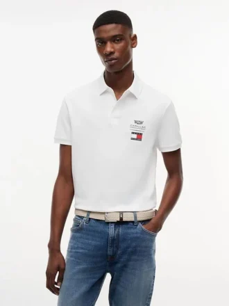 Polo com logótipo Tommy x Cadillac F1® Team