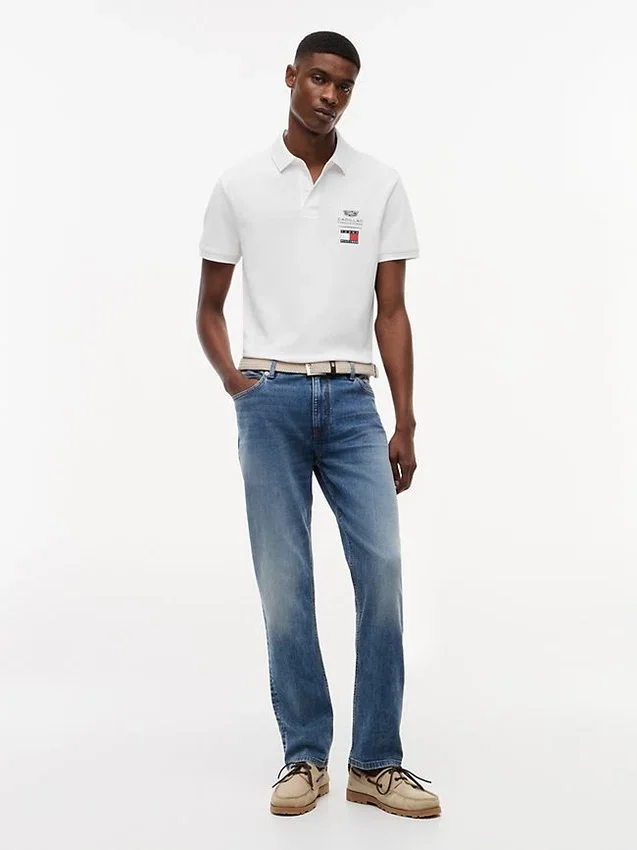 Polo com logótipo Tommy x Cadillac F1® Team Polo com logótipo Tommy x Cadillac F1® Team