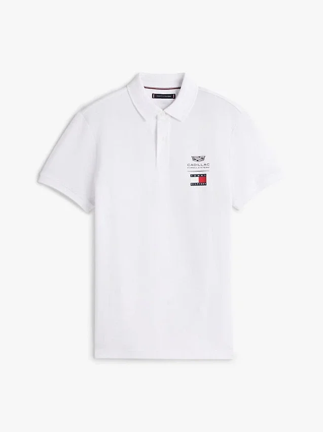 Polo com logótipo Tommy x Cadillac F1® Team Polo com logótipo Tommy x Cadillac F1® Team