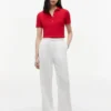 Polo de Algodão Elástico com Corte Clássico Polo de Algodão Elástico com Corte Clássico