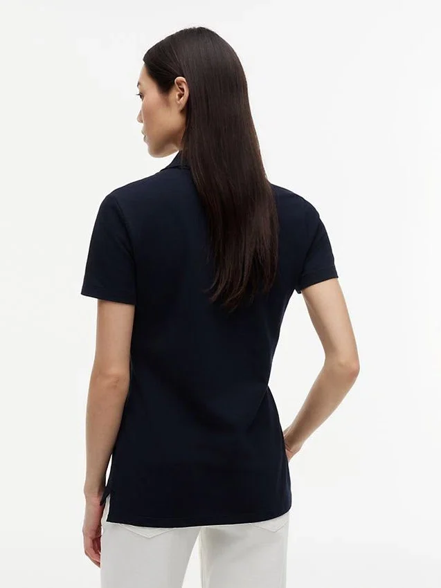 Polo de Algodão Elástico com Corte Clássico Polo de Algodão Elástico com Corte Clássico