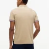 Polo de Algodão Liso com Corte Justo Polo de Algodão Liso com Corte Justo