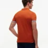 Polo de Algodão Liso com Corte Justo Polo de Algodão Liso com Corte Justo