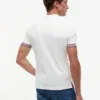 Polo de Algodão Liso com Corte Justo Polo de Algodão Liso com Corte Justo