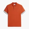 Polo de Algodão Liso com Corte Justo Polo de Algodão Liso com Corte Justo