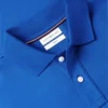 Polo de Algodão Liso com Corte Justo Polo de Algodão Liso com Corte Justo