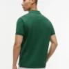 Polo de Algodão Suave com Bandeira Ondulada e Corte Regular Polo de Algodão Suave com Bandeira Ondulada e Corte Regular