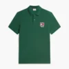 Polo de Algodão Suave com Bandeira Ondulada e Corte Regular Polo de Algodão Suave com Bandeira Ondulada e Corte Regular