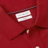 Polo de Algodão Suave com Bandeira Ondulada e Corte Regular Polo de Algodão Suave com Bandeira Ondulada e Corte Regular