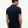 Polo de Algodão Suave de Corte Justo Polo de Algodão Suave de Corte Justo