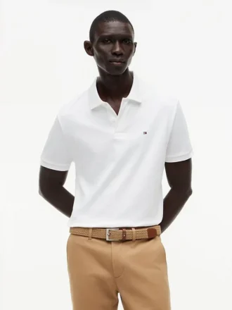 Polo de Algodão Suave de Corte Regular