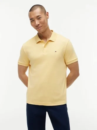 Polo de Algodão Suave de Corte Regular