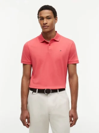 Polo de Algodão Suave de Corte Regular
