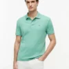 Polo de Algodão Suave de Corte Regular Polo de Algodão Suave de Corte Regular