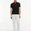 Polo de Algodão Suave de Corte Regular Polo de Algodão Suave de Corte Regular
