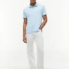 Polo de Algodão Suave de Corte Regular Polo de Algodão Suave de Corte Regular