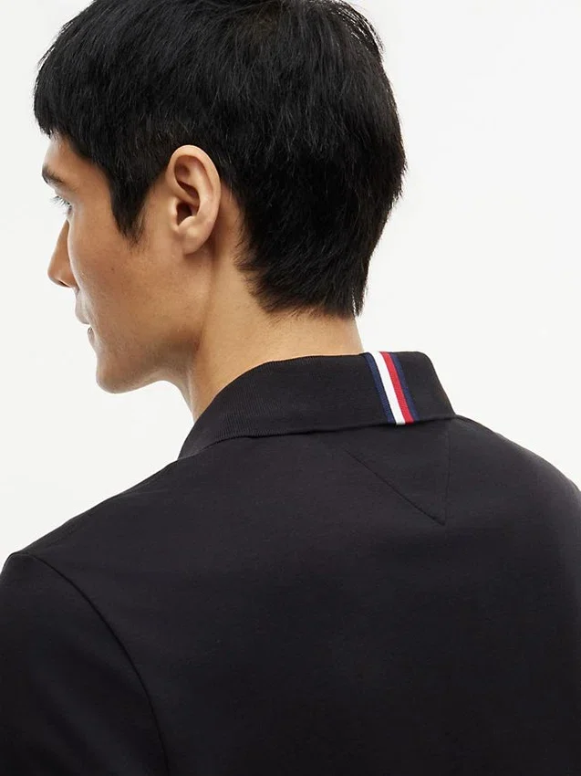 Polo de Algodão Suave de Corte Regular Polo de Algodão Suave de Corte Regular