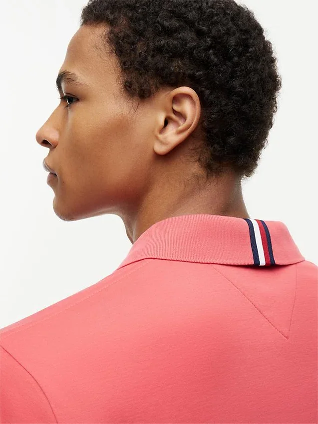 Polo de Algodão Suave de Corte Regular Polo de Algodão Suave de Corte Regular