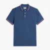 Polo de corte justo com detalhes Polo de corte justo com detalhes