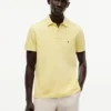 Polo de corte regular tingido na peça Polo de corte regular tingido na peça