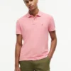 Polo de corte regular tingido na peça Polo de corte regular tingido na peça
