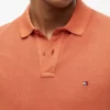Polo de corte regular tingido na peça Polo de corte regular tingido na peça