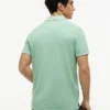 Polo de corte regular tingido na peça Polo de corte regular tingido na peça