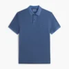 Polo de corte regular tingido na peça Polo de corte regular tingido na peça