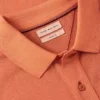 Polo de corte regular tingido na peça Polo de corte regular tingido na peça