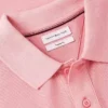 Polo de corte regular tingido na peça Polo de corte regular tingido na peça