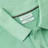 Polo de corte regular tingido na peça Polo de corte regular tingido na peça