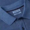 Polo de corte regular tingido na peça Polo de corte regular tingido na peça
