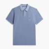 Polo de corte regular tingido na peça Polo de corte regular tingido na peça