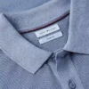 Polo de corte regular tingido na peça Polo de corte regular tingido na peça