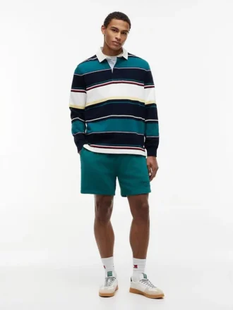 Polo de râguebi às riscas Tommy Jeans
