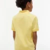 Polo elástico com logótipo em blocos de cor para criança Polo elástico com logótipo em blocos de cor para criança