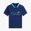 Polo elástico com logótipo Hilfiger para criança Polo elástico com logótipo Hilfiger para criança