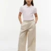 Polo elástico com mangas bufantes para criança Polo elástico com mangas bufantes para criança