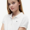 Polo elástico com mangas bufantes para criança Polo elástico com mangas bufantes para criança