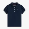 Polo elástico com mangas bufantes para criança Polo elástico com mangas bufantes para criança