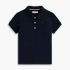 Polo elástico com mangas bufantes para criança Polo elástico com mangas bufantes para criança