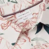 Polo em jersey com estampado floral e corte regular Polo em jersey com estampado floral e corte regular