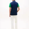 Polo em piqué com absorção de humidade e corte regular Polo em piqué com absorção de humidade e corte regular