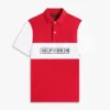 Polo em piqué com absorção de humidade e corte regular Polo em piqué com absorção de humidade e corte regular