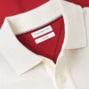 Polo em piqué com blocos de cor e corte clássico Polo em piqué com blocos de cor e corte clássico