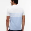 Polo em piqué com blocos de cor e corte regular Polo em piqué com blocos de cor e corte regular