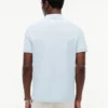 Polo em piqué com monograma em letra cursiva, corte regular Polo em piqué com monograma em letra cursiva, corte regular