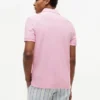 Polo em piqué com monograma em letra cursiva, corte regular Polo em piqué com monograma em letra cursiva, corte regular