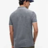 Polo em piqué de mistura de linho com corte regular Polo em piqué de mistura de linho com corte regular