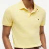Polo em piqué elástico de corte justo Polo em piqué elástico de corte justo